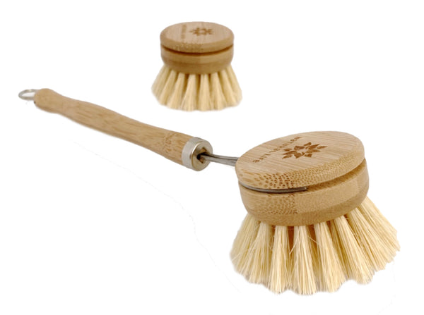 Bamboo Dish Brush & Refill